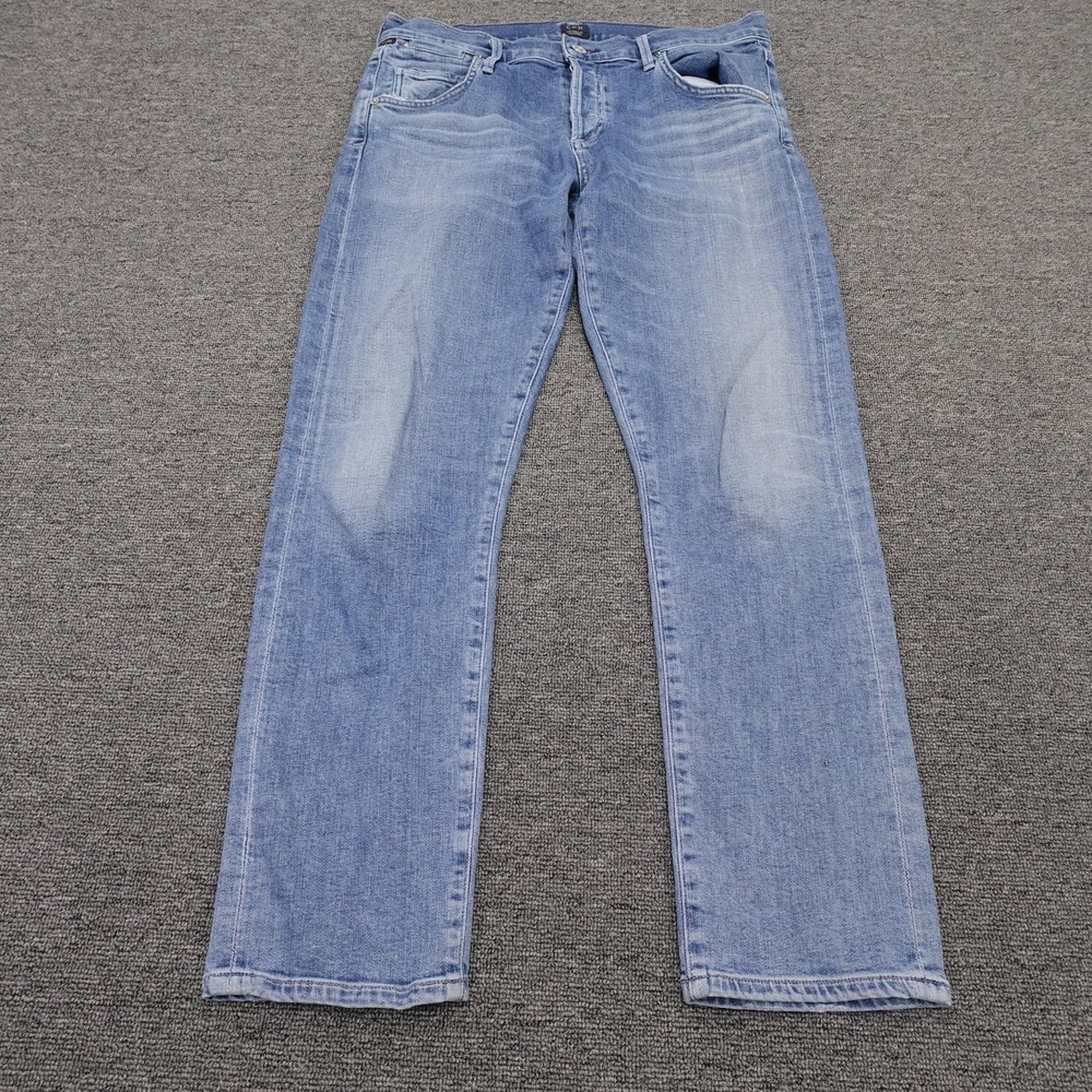 Citizens Of Humanity Emerson Jeans Womens 27 Blue Slim Boyfriend Denim‎ 28x27.5